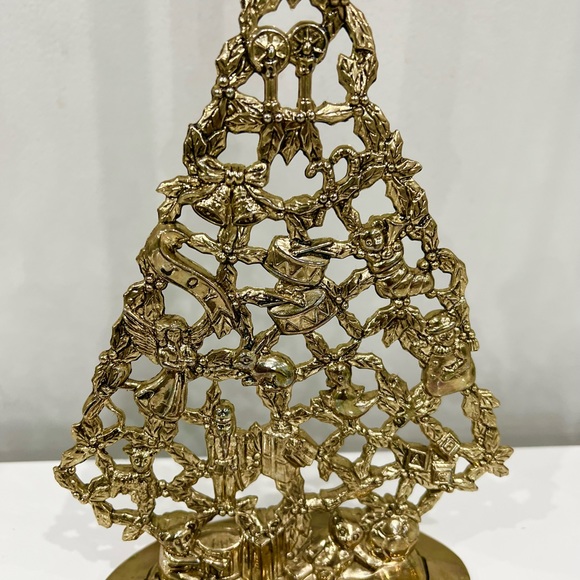 Vintage holiday candle holder - Picture 3 of 6